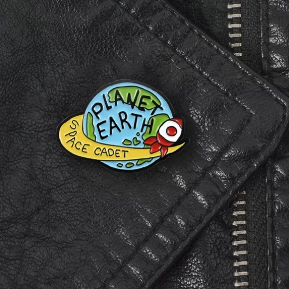 NEW Space Cadet Metal Pin - Picture 3 of 5